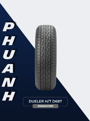 Lốp 215/70 R16 Bridgestone DUELER H/T D687 - Nhật