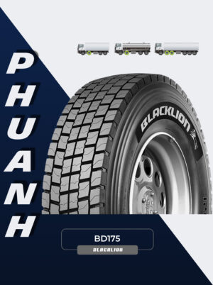 Lốp Bố Thép 11 R22.5 16PR Backlion BD175 Gai Vuông - Việt Nam