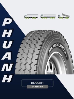 Lốp Bố Thép 12.00 R20 20PR Backlion BD908H Gai Cục - Trung Quốc