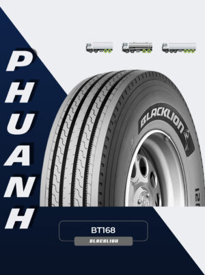 Lốp Bố Thép 12 R22.5 18PR Backlion BT168 Gai Xuôi - Trung Quốc