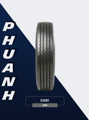 Lốp Bố Thép 12 R22.5 18PR DRC D681 - Việt Nam
