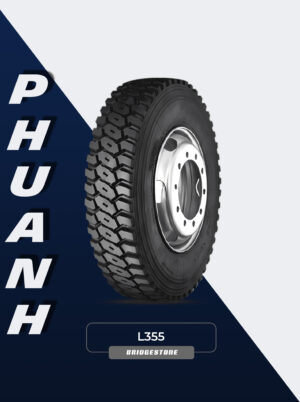 Lốp Bố Thép 12.00 R20 Bridgestone L355 - Thái Lan