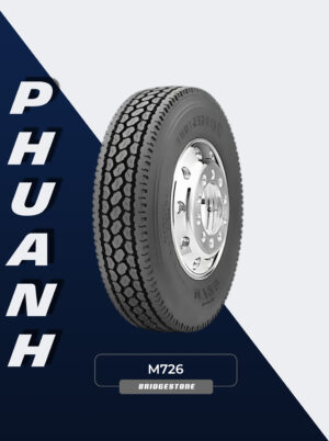 Lốp Bố Thép 295/75 R22.5 Bridgestone M726 - Thái Lan