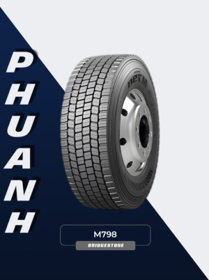 Lốp Bố Thép 12.00 R20 Bridgestone M798 - Thái Lan