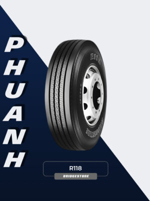 Lốp Bố Thép 12 R22.5 Bridgestone R118 - Thái Lan