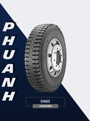Lốp Bố Thép 11 R22.5 Firestone D663 - Thái Lan