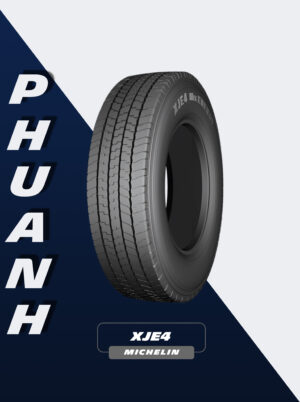Lốp Bố Thép 245/70 R19.5 Michelin XJE4 Gai Xuôi - Thái Lan